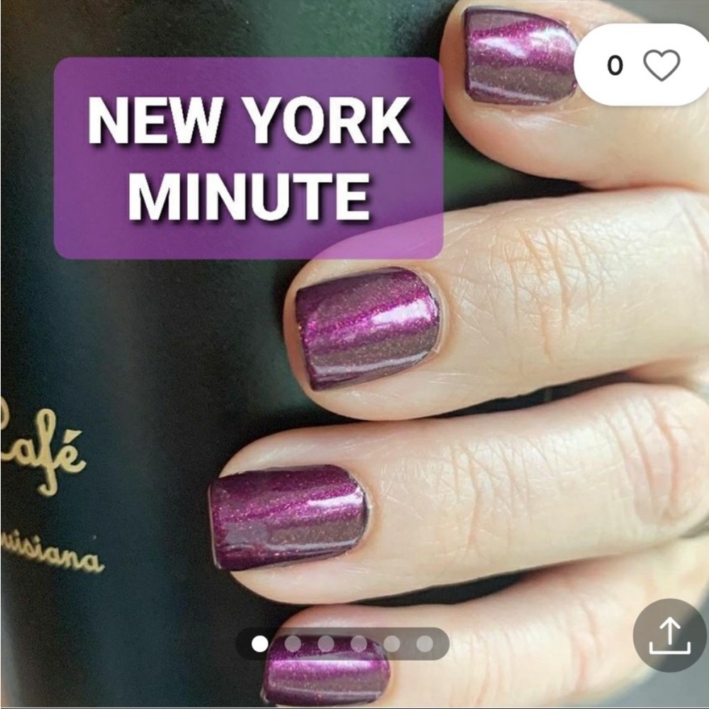 *Retired* Color Street: New York Minute | Berry Purple Fall Winter Jewel Shimmer - Picture 8 of 13